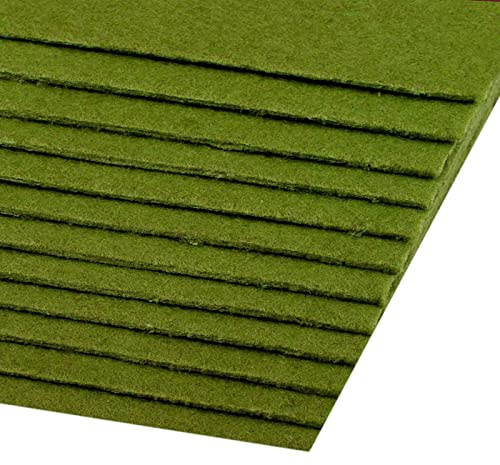 maDDma Bastelfilz 1 Bogen 20x30cm, 1,5-2mm stark, 300g/m² Feste Qualität, 20 Farben