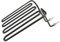 SPEEM Résistance pour friteuse 3 kW 230 V 185 x 230 x 162 mm | Pour chauffer tous types d'huiles | Convertit l'énergie électrique en chaleur | Friteuse à huiles