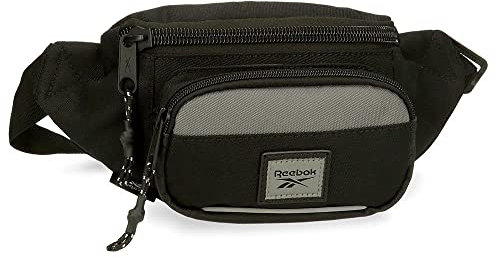 Reebok Dexter Bauchtasche mit Tasche Schwarz 30x13x5 cm Polyester
