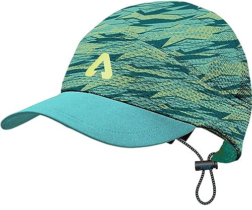 P.A.C. Unisex Pac Mesh Run Cap Laufbekleidung Cap Blue AOP - Blau