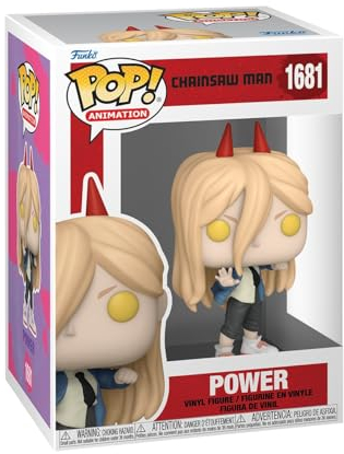 Funko Pop! Animation: CSM - Power - Chainsaw Man - Collectable Vinyl Figure - Gift Idea - Official Merchandise - Toys Age 3+ for Kids & Adults - Anime Fans - Model Figure for Collectors and Display