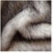 NIANTONG Kunstpelz Stoff Weiß Flauschig Kunstfuchs Pelz Stoff 170cm Breit für Stuhl Sofa Sitzpolster, Teppiche, DIY Handwerk, Dekoration, Weiß/Schwarz(Size:1m)