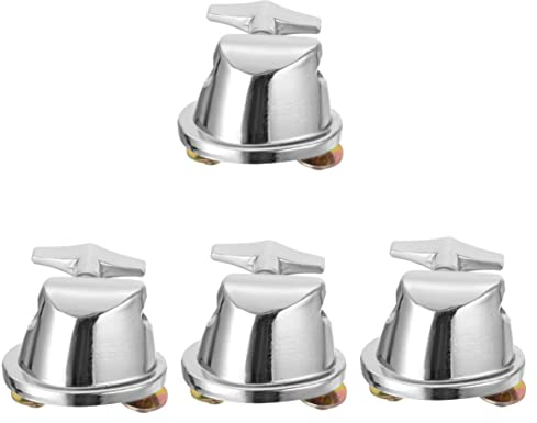 Toyvian 4stücke Tom Leg Holder Für Trommeln Fußstütze Silbernem Langlebig Und Installieren Für Drum Kits Und Percussion-zubehör
