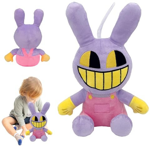 WYFDCZZP The Digital Circus Plush, Amazing Jax Kuscheltier, Jax Plush, Plush Toys For Circus Clowns, Zirkus Plushie, Ostern Weihnachts Valentinstag Geburtstagsgeschenke Für Jungen Mädchen