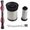 PETSTIBLE Staubsaugerwalzenbürste für Miele HX1 Cat & Dog, HX1 Pro, HX2 Cat & Dog, HX2 Pro Handstaubsauger Zubehör Set