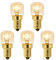 5 Pack E14 Oven Light Bulbs Dimmable, Warm White 2700K, Heat Resistant up to 300°C, 160LM, Pygmy Light Bulb, E14 Small Edison Screw, for Ovens, Microwave, Fridge, Himalayan Salt Lamp Light Bulbs