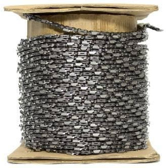 Avalon ProCut - Rollo cadena de motosierra para el corte de leña dura, disponible en diferentes pasos de cadena. Incluye bolsa de remaches (3/8 063-1,6 Diente Redondo)