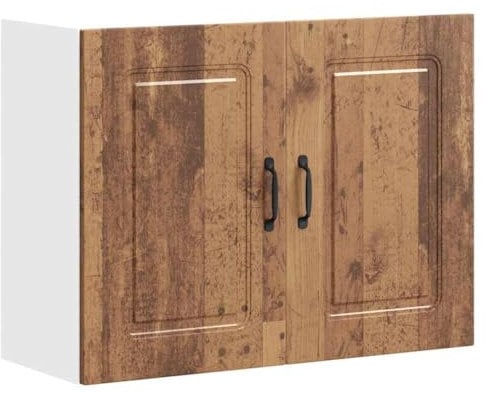 vidaXL Armoire Murale de Cuisine Kalmar Vieux Bois Bois d ingénierie