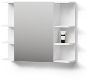 Livinity Badspiegelschrank Fucino, Weiß, 79.6 x 64 cm
