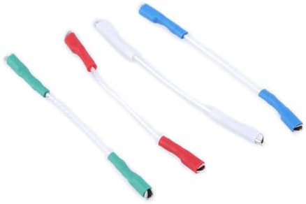 DOSERTY Turntables Tonearm Cartridge Cable Wire With Superior Phonograph Conductivity Male To Female Phonograph Cables