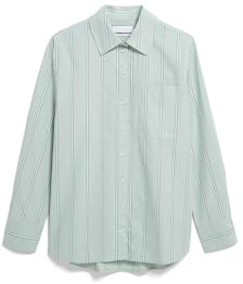 ARMEDANGELS Damen Bluse aus Bio-Baumwolle Stripe Loose Loose Fit