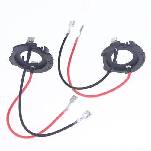 Lot de 2 adaptateurs de prise de phare pour Golf 5 H7 LED