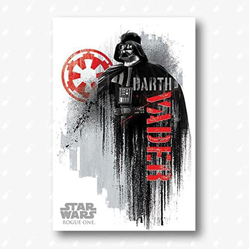 Star Wars Rogue One Darth Vader Grunge Maxi Poster, Mehrfarbig