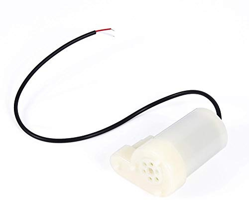 Submersible, Mini Micro Ultra Quiet DC 3 4.5V High 100L/H Low Noise Brushless for Fish Tank Aquarium Fountain