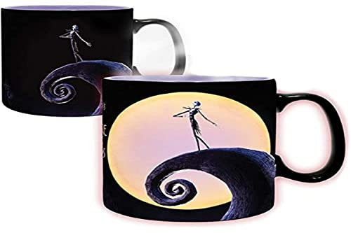 ABYstyle - Nightmare before Christmas. Jack & Moon Thermoeffekt Tasse