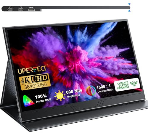 UPERFECT Portable Monitor (15.6 Inch 4K UHD)