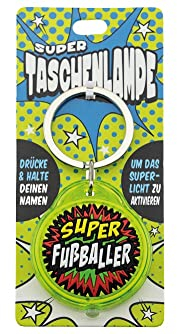 Super Taschenlampe Fußballer