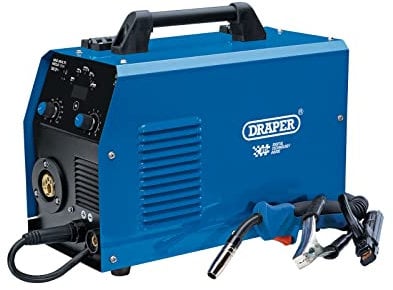 Draper 70047 Gas/Gasless MIG Inverter Multi-soldador DTi, 160A