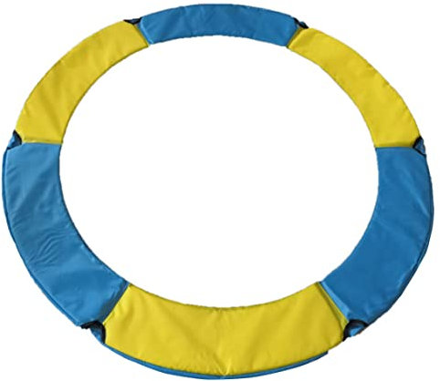 Hilai Trampolin Randabdeckung, Ersatz Trampolin Surround Pad Federabdeckung, Springbettabdeckung Surround Sicherheitsschutz Feder Schutzabdeckung Ersatztellungs Rock 140cm