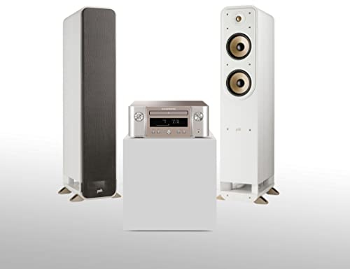 Marantz Melody X Stereosystem, HiFi Anlage mit HEOS Multiroom und Polk Signature Elite ES50 Standlautsprecher