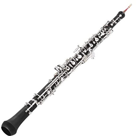 Cupronickel Überzogener Silverboe C-Taste Mit REED-Handschuhen Reinigungstuch Ledertasche Tasche Oboe Instrument