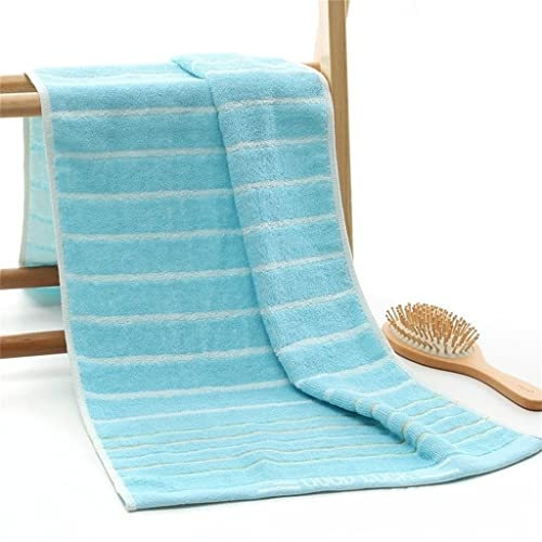 CULPRT England -Stil Farbstreifen Baumwolle Waschlappen Schulwohnheit Bademantel Fitnessstudio Yoga Schweißtuch Strand, Weich Bequem/C/40 * 90Cm