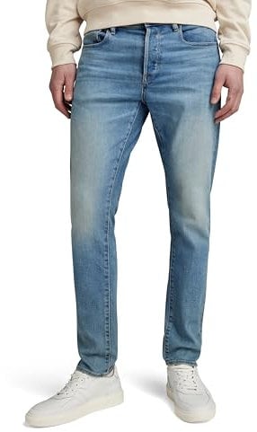 G-Star Men's 3301 Slim Jeans, Blue (sun faded waterside 51001-D503-G561), 31W / 32L