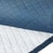 Steppstoff Raute ab 1m x 158cm PU-beschichtet 23 Farben Meterware Steppfutter Oxford 600D Futterstoff, Farbe:taubenblau