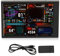 Zunate 3,5 Zoll IPS USB Bildschirm, 3,5 Zoll IPS dimmbares Dual USB C PC Sensor Panel Display, Theme Editor, Anpassbare PC Temperaturanzeige für PC ARGB Computergehäuse