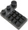Fockety Gaming-Tastatur, 12 Tasten Makro Tastatur, Multifunktions DIY einhändig programmierbare mechanische Tastatur mit 3 Knöpfen, Plug and Play Gaming (Kabelgebundenes USB)