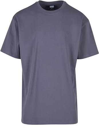 Urban Classics Herren T-Shirt Heavy Oversized Tee, Oversized T-Shirt für Männer, Baumwolle, Rundhals, darkshadow, 3XL