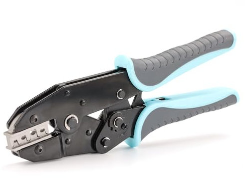 YMYP Solar PV Cable Connectors Crimping Tool - Ratcheting Wire Crimper - AWG 14-8 (2.5-1.0mm²) - Electrical Crimping Tool