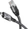 goobay 70752 Cavo USB-C a RJ45 Ethernet CAT 6 per una connessione Internet cablata stabile con router/modem/switch di rete/sostituisce adattatore USB a RJ45 / 1 Gbps / 5 metri