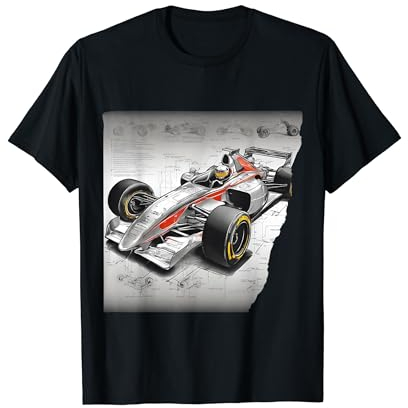 Formel-Rennwagen-Schematiker 2024 Formel-Rennsport T-Shirt