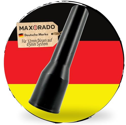 Maxorado Staubsauger Adapter 32mm Düse I 45mm Rohr Schlauch kompatibel mit Makita 440 445 448 449 Festo Festool Kärcher Fein Cleancraft Ersatzteil Zubehör Industriestaubsauger