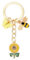 Schlüsselanhänger Biene, Niedliche Blumen Schlüsselanhänger Gänseblümchen, Bienen Handtaschen Anhänger, Bag Charm, Geschenk für Frauen (Bienen und Sonnenblumen)