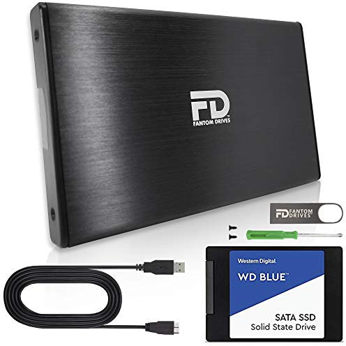Fantom Drives (Solid State Drive Upgrade Kit - Compatible with PlayStation 4, PS4 Slim, and PS4 Pro, 2TB SSD + 16GB
