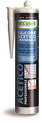 SILICONE ACETICO 280ML TESTA DI MORO PROFESSIONALE INFISSI PORTE INTERNO ESTERNO