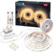 WOBANE Warm White LED Strip Lights 10m, Dimmable Light Strip Kit with Remote and BS Power Supply, 600 LEDs Supper Bright Tape Lights for Room, Kitchen, Bed, Under Cabinet, Wardrobe, 3000K