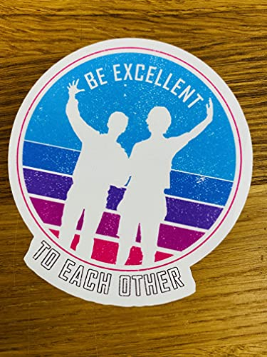 Bill & Ted BE Excellent Aufkleber Sticker Decal Kult Old School Retro Fun Mi503