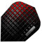 Harrows Magnum Dart-Flights, 100 Mikron, 1 Set mit 3 Flights, Standard Nr. 6, Schwarz und Rot