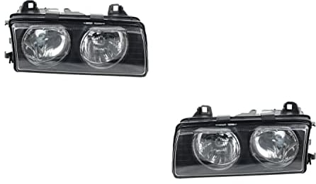 Johns, Scheinwerfer Satz passend für BMW 3er Scheinwerfer E36 09/94-04/99 FF-/H7 Set links & rechts