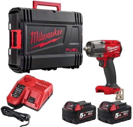 M18 FMTIW2F12-502X Fuel™ 1/2in Mid-Torque Impact Wrench 18V 2 x 3.0Ah Li-ion