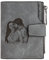 ALBERTBAND Portefeuille Homme Personnalisé avec Nom Initiales Texte Photo Portefeuille en Cuir pour Papa Mari Petit Ami Cadeau pour la Fête des Pères Noël Anniversaire (K)