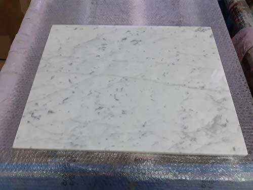 Plateau en marbre blanc de Carrara 50x40,planche à découper, planche à légumes et chocolat