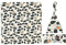Hohopeti 1 Satz Wickeltuch Empfangender Deckenjunge Liebe Decke Dehnbare Wickeldecken Hirschdecke Wickeldecke Für Neugeborene Camo-Wraps Bio Wickeldecke Drucken Baby Stirnband Polyester
