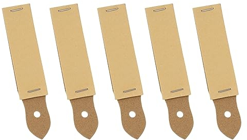 PATIKIL Sketch Sandpaper, 5 Pack Pencil Pointer Sandpaper Pencil Lead Sharpener Grinder for Art Sketching Drawing Writing