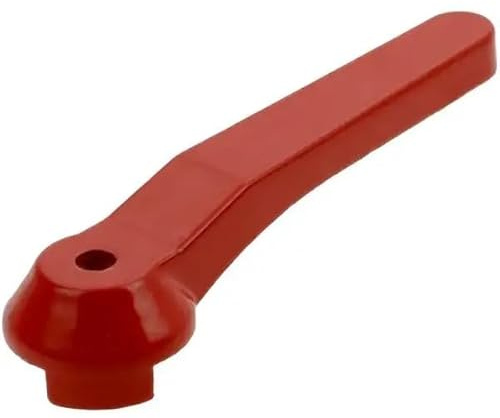 cyclingcolors Hebelgriff für kugelhahn rot aluminium hebel wasserhahn einhebelgriff Absperrhahn Absperrventil Kugelauslaufhahn, 1