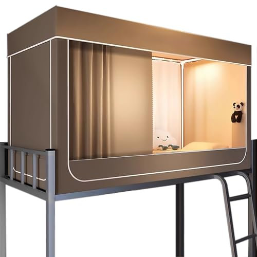 Tragbares Dream-Bett-Zelte mit Moskitonetz | Leodun Betthimmel für Etagenbett | Verdunkelung Privatsphäre für Erwachsene und Kinder | Atmungsaktive Vorhänge