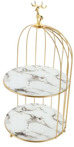 Anneome Organizzatore Per Trucco in Bird Skincare Storage Rack Espositore Per Profumi Da Scrivania Organizer Multistrato